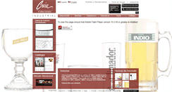 Desktop Screenshot of industrial.crisa.com