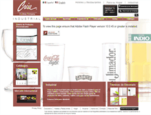 Tablet Screenshot of industrial.crisa.com